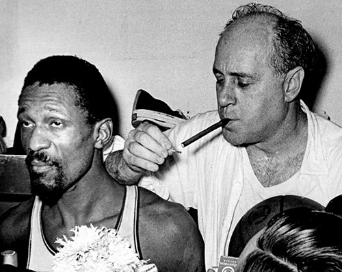 CAAM | #blackhistory: On April 16, 1966, Bill Russell becomes the first  African American head coach in the NBA